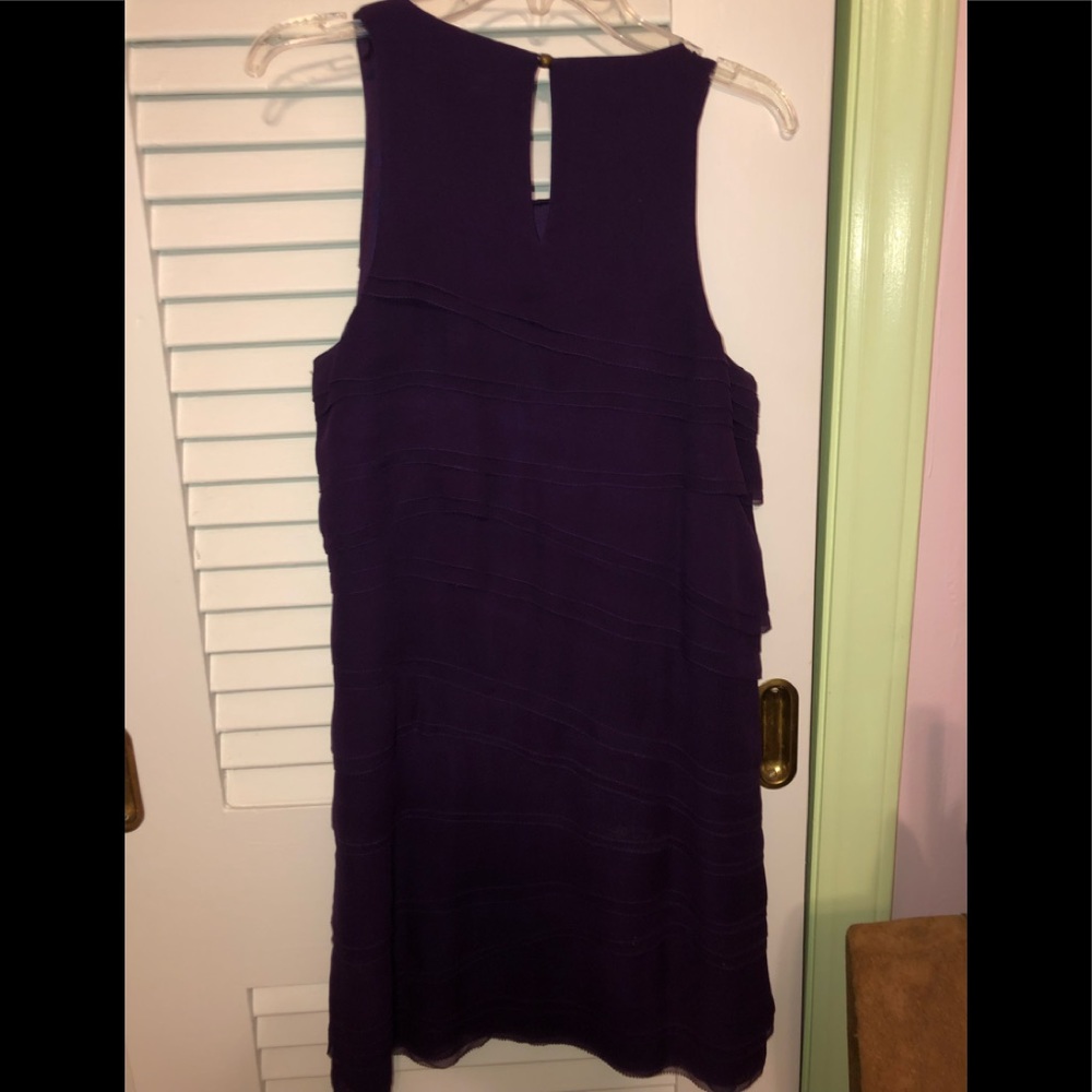 Diane Von Furstenberg Purple Silk dress size 2
